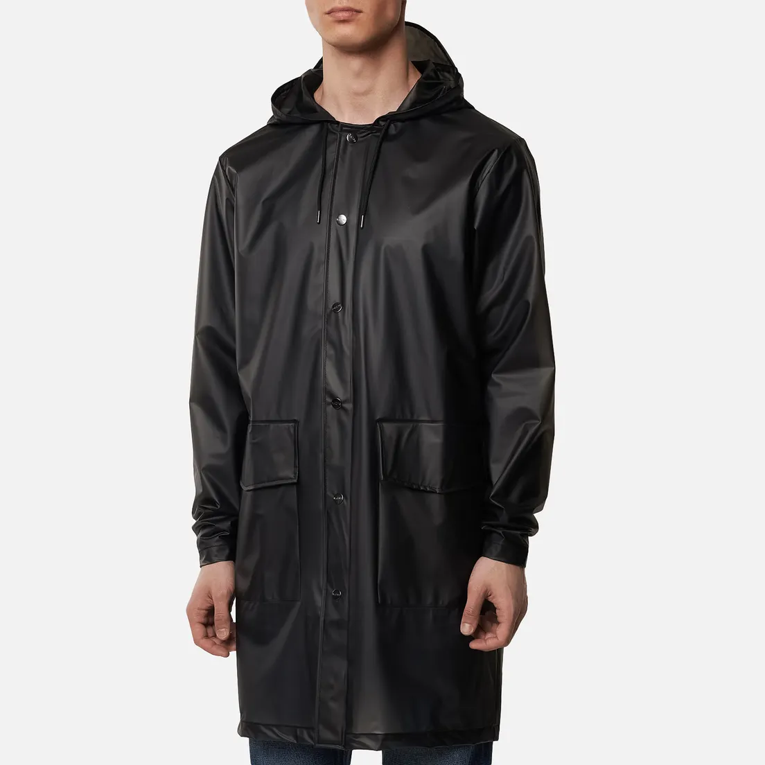 RAINS Мужская куртка дождевик Transparent Hooded