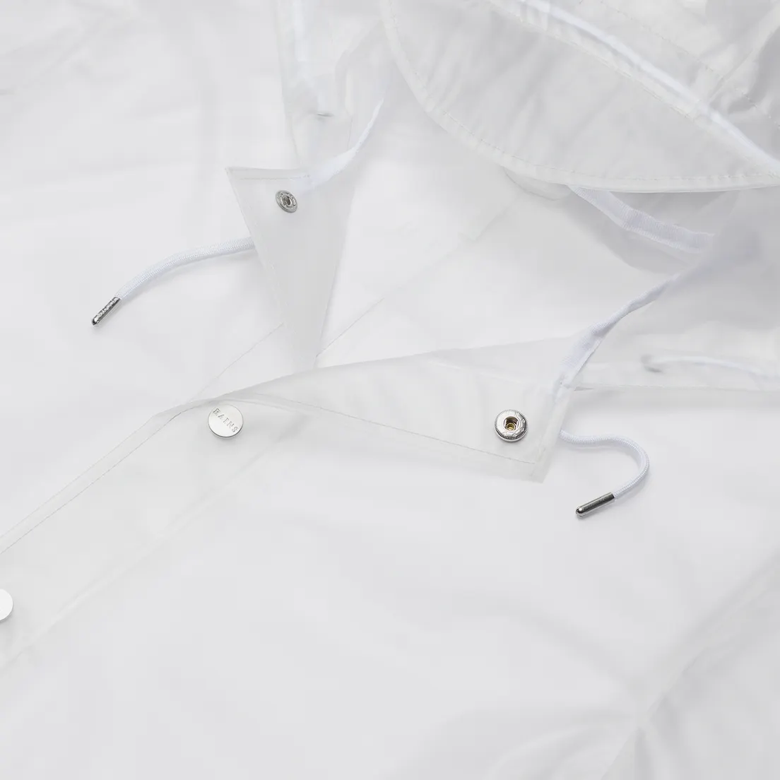 RAINS Мужская куртка дождевик Transparent Hooded