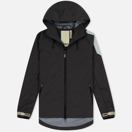 Мужская куртка Dupe Acid Tech 3L Hooded Shell Concrete Grey/Dupe Logo Print