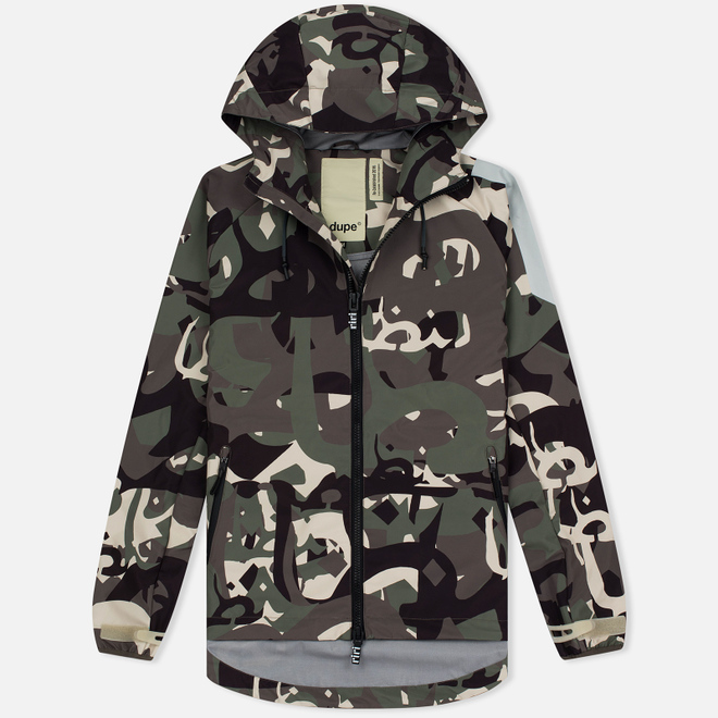 Мужская куртка Dupe Acid Tech 3L Hooded Shell Ultraflage/Ultras Dupe Print