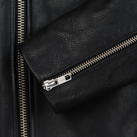 Мужская куртка Edwin Rider Cow Leather Black Garment Washed