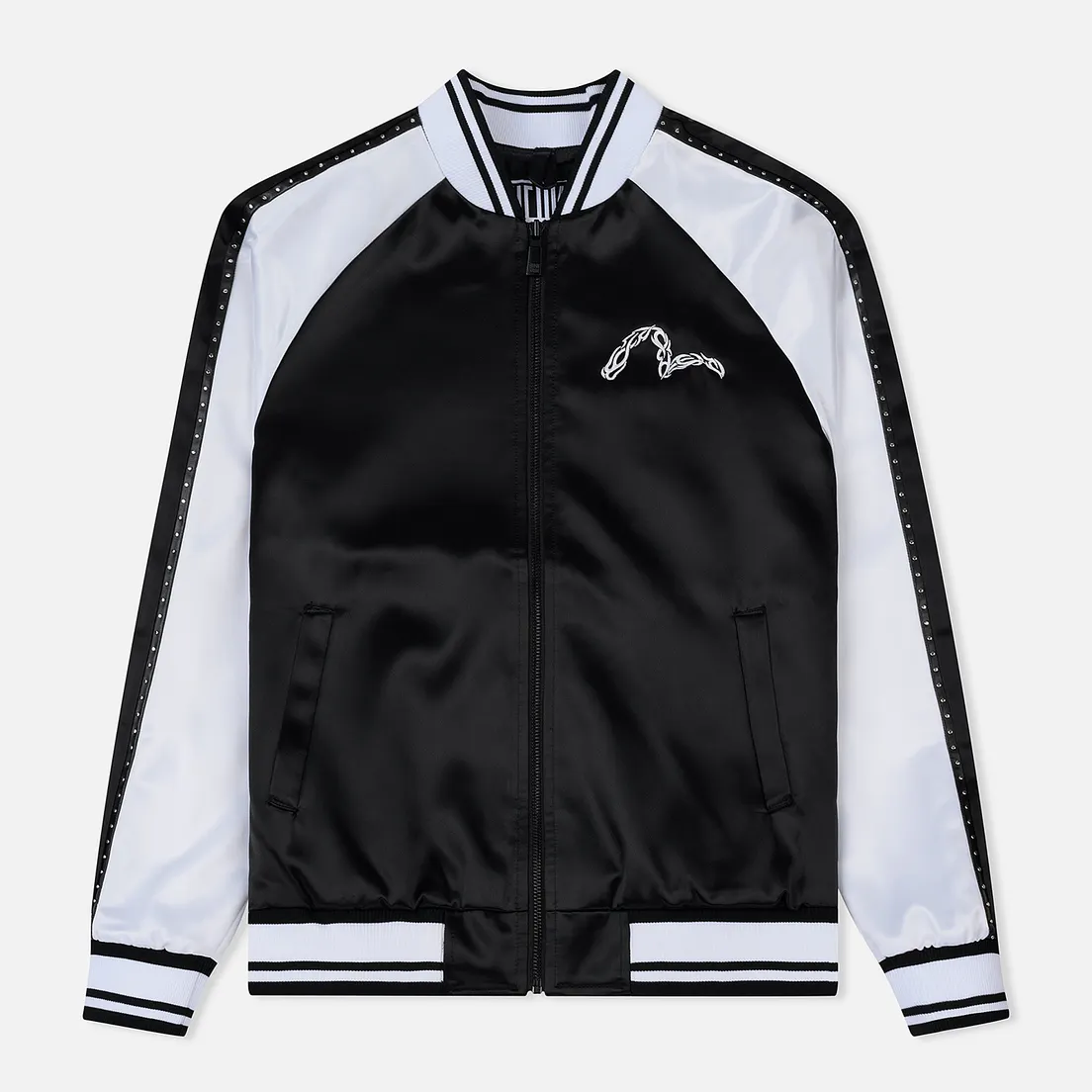 Evisu Мужская куртка Evisukuro Studded Sleeve Souvenir