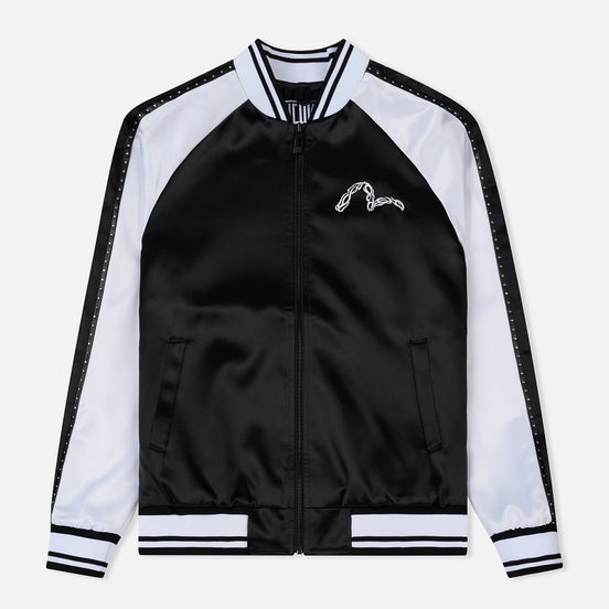 Мужская куртка Evisu Evisukuro Studded Sleeve Souvenir Black