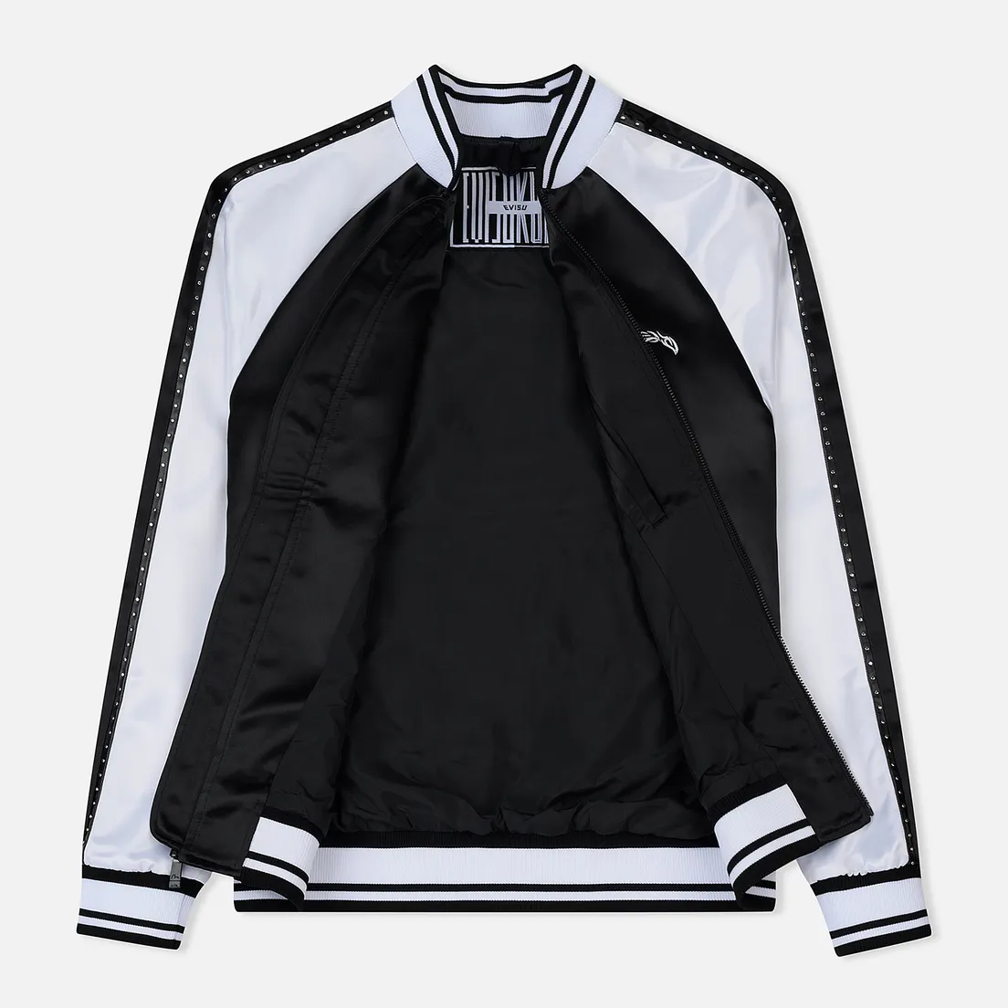 Evisu Мужская куртка Evisukuro Studded Sleeve Souvenir
