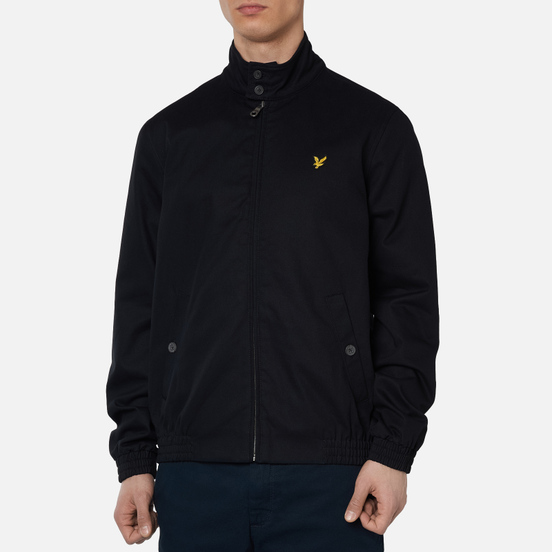 Мужская куртка харрингтон Lyle & Scott Classic Jet Black