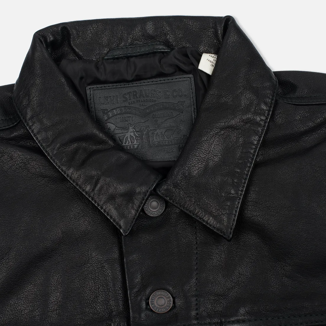 Levi's Мужская куртка Trucker Buffalo Leather