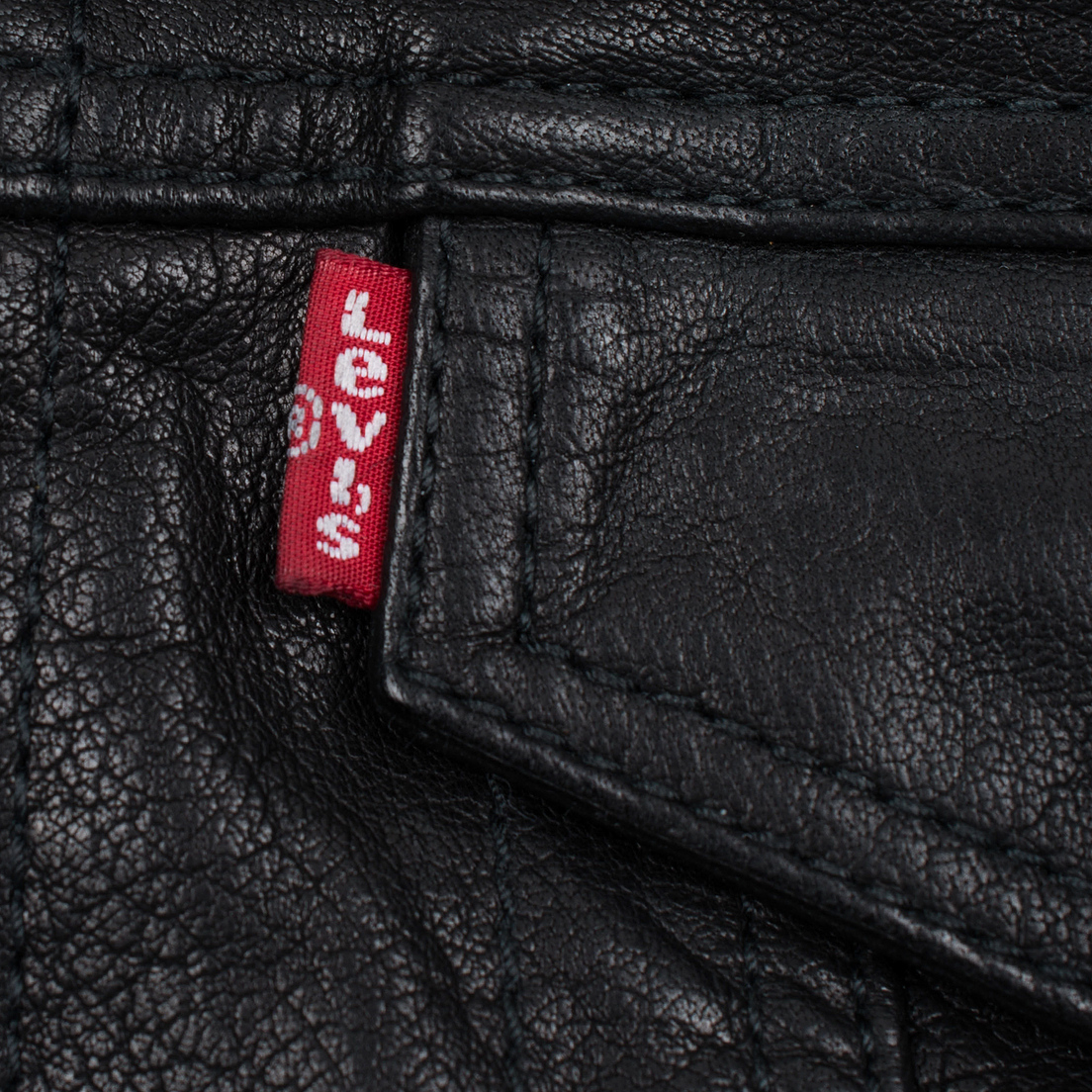 Levi's Мужская куртка Trucker Buffalo Leather