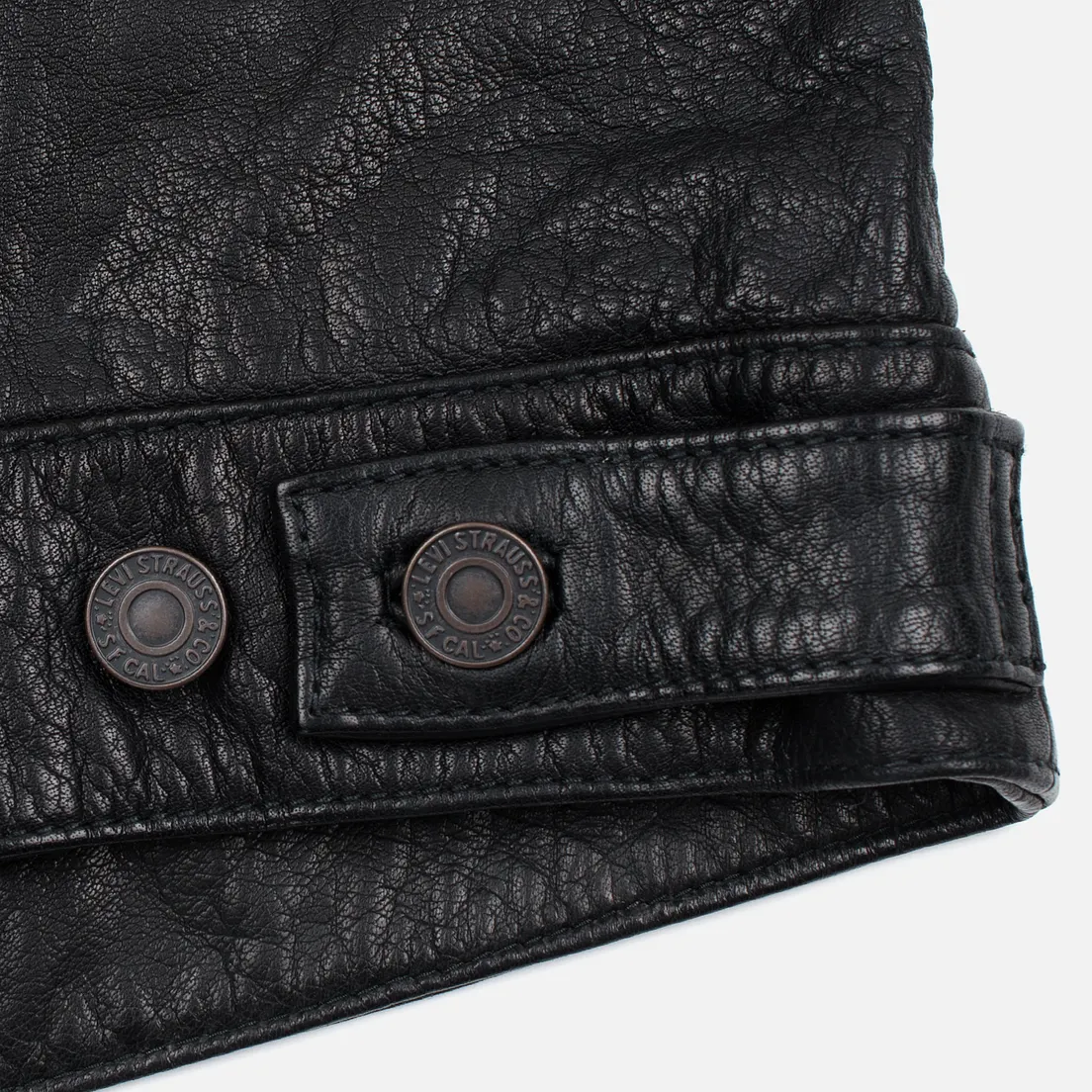 Levi's Мужская куртка Trucker Buffalo Leather
