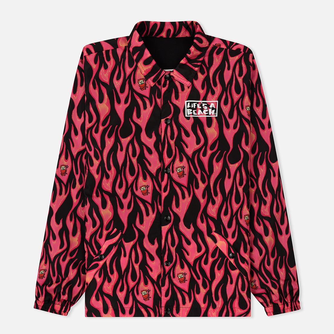 Life's a Beach Мужская куртка Flames Reversible Coach