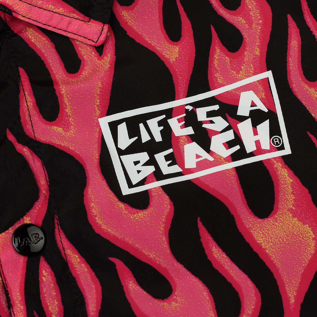 Life's a Beach Мужская куртка Flames Reversible Coach