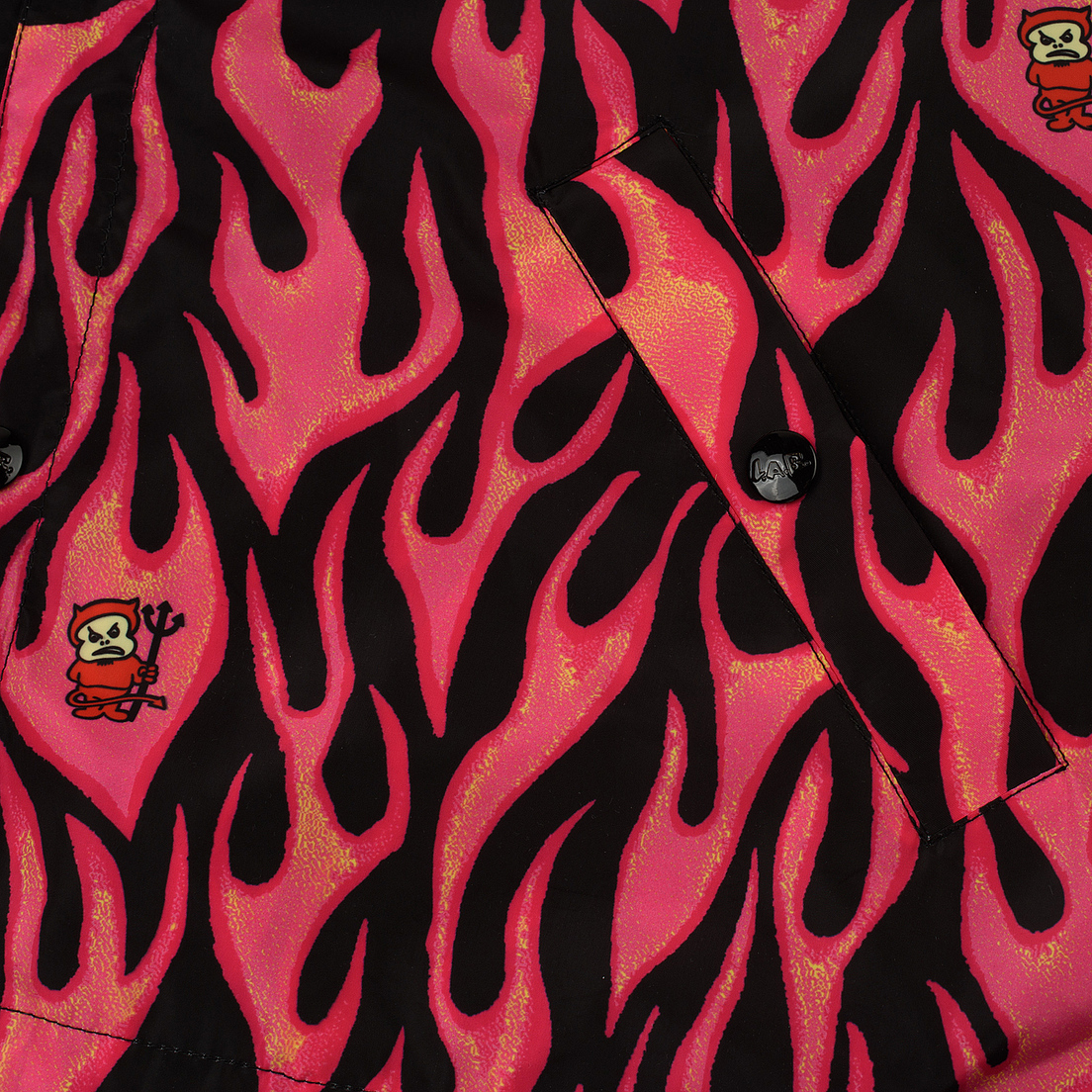 Life's a Beach Мужская куртка Flames Reversible Coach