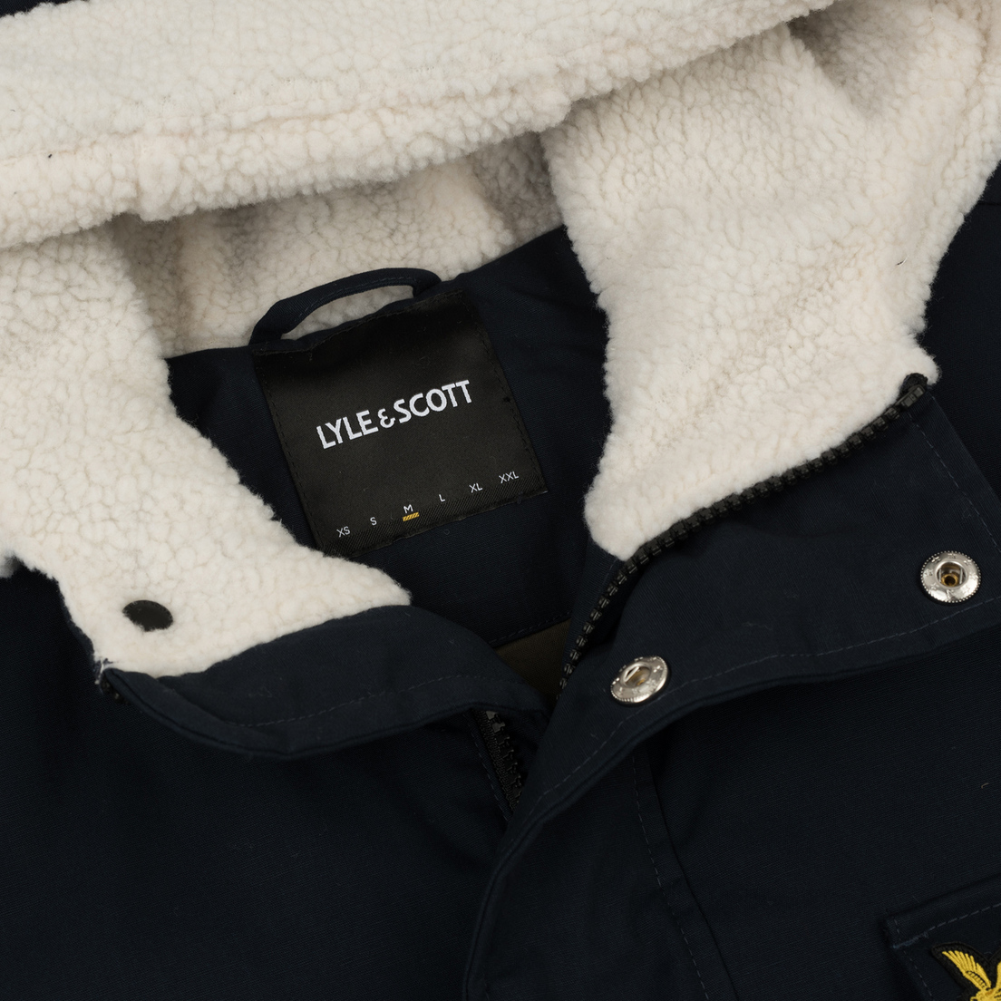 Lyle & Scott Мужская куртка Shearling Coat