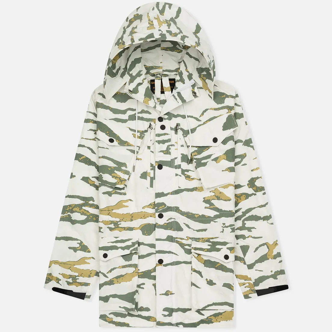 maharishi Мужская куртка Cargo Camo Smock Tigerstripe Murale