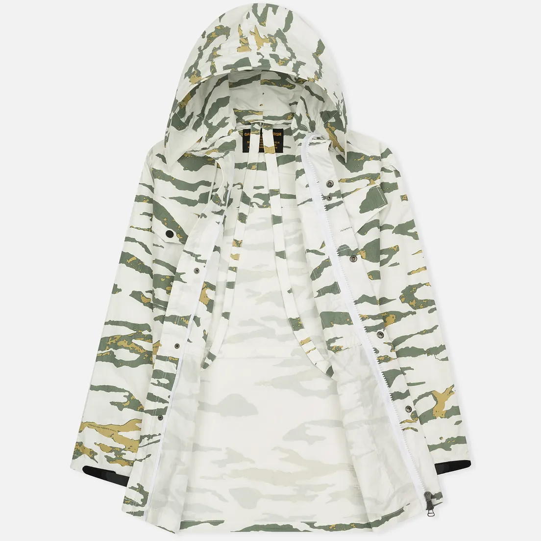 maharishi Мужская куртка Cargo Camo Smock Tigerstripe Murale