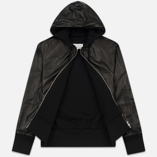 Мужская куртка Maison Margiela Leather Reversible Black/Black