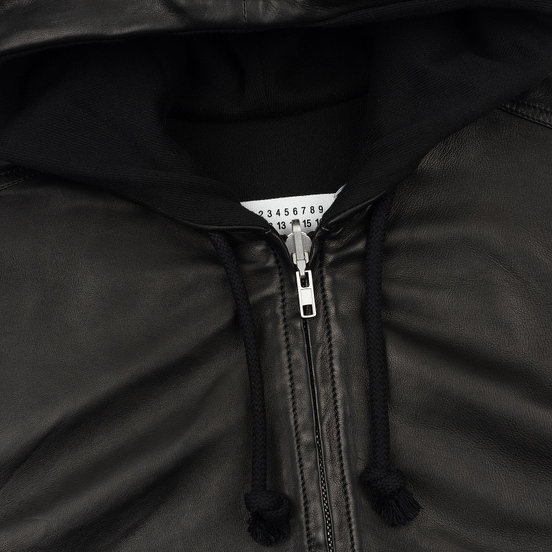 Мужская куртка Maison Margiela Leather Reversible Black/Black
