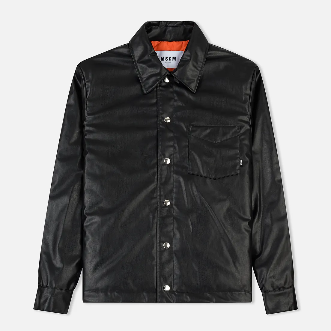 MSGM Мужская куртка Press Stud