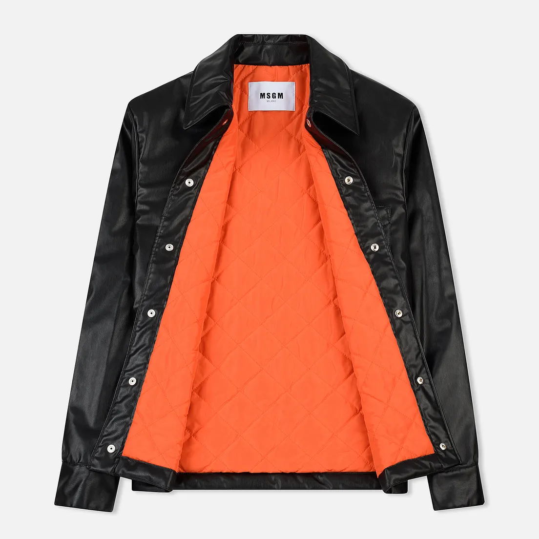 MSGM Мужская куртка Press Stud