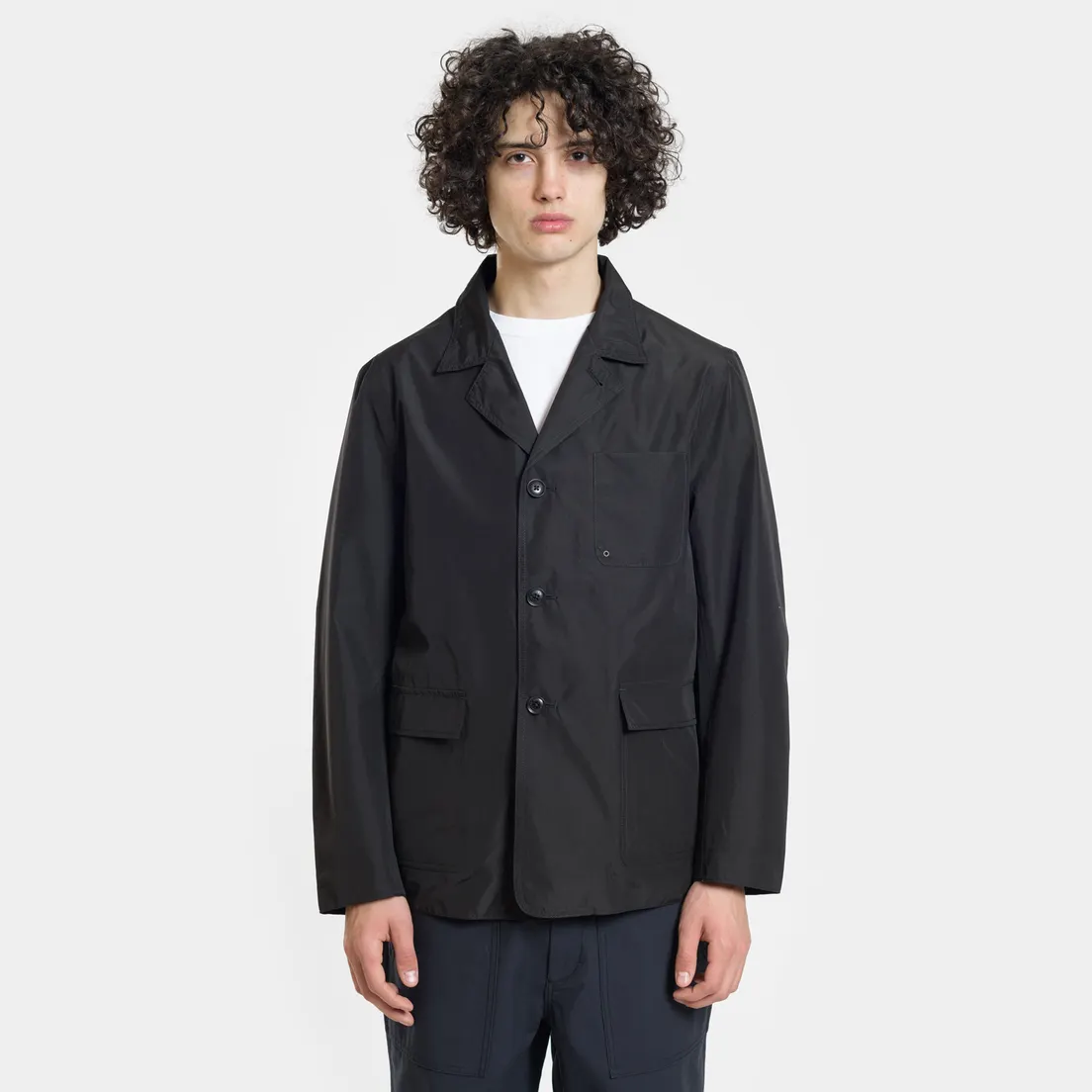 Nanamica Мужская куртка Gore-Tex Coverall House Heck