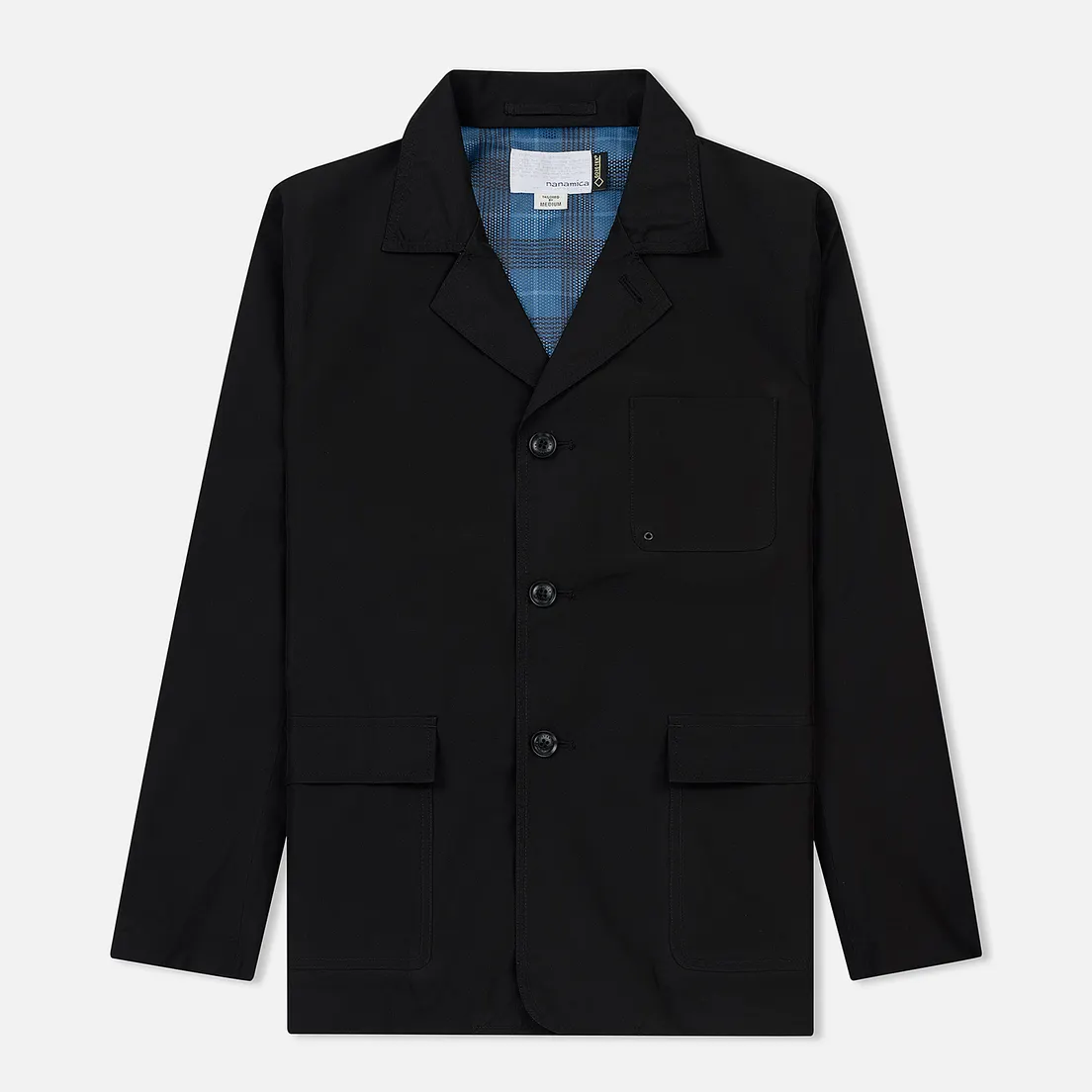 Nanamica Мужская куртка Gore-Tex Coverall House Heck