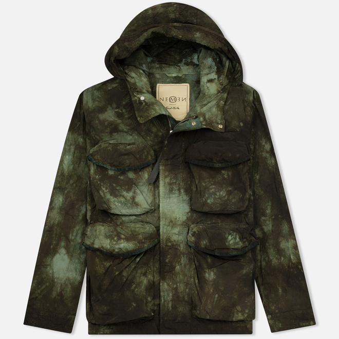 Мужская куртка Nemen Multipocket Tie Dye Military Green Tones