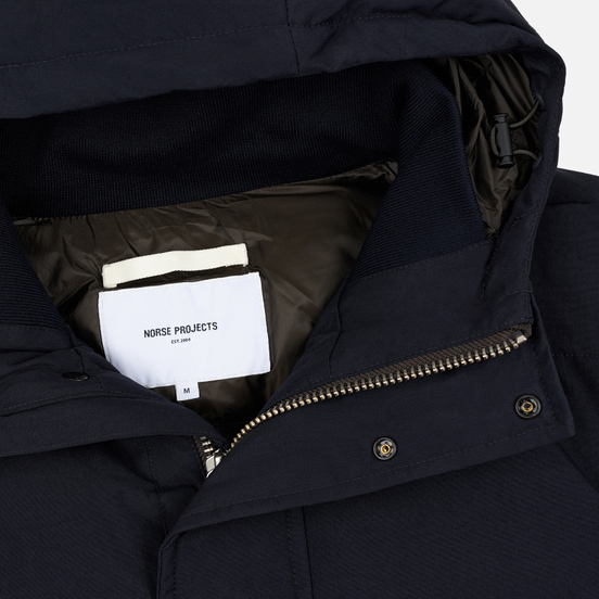 Мужская куртка Norse Projects Willum Dry Nylon Dark Navy