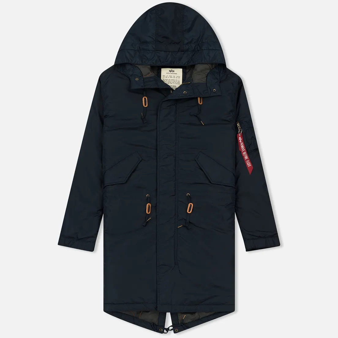 Alpha Industries Мужская куртка парка Hooded Fishtail CW TT