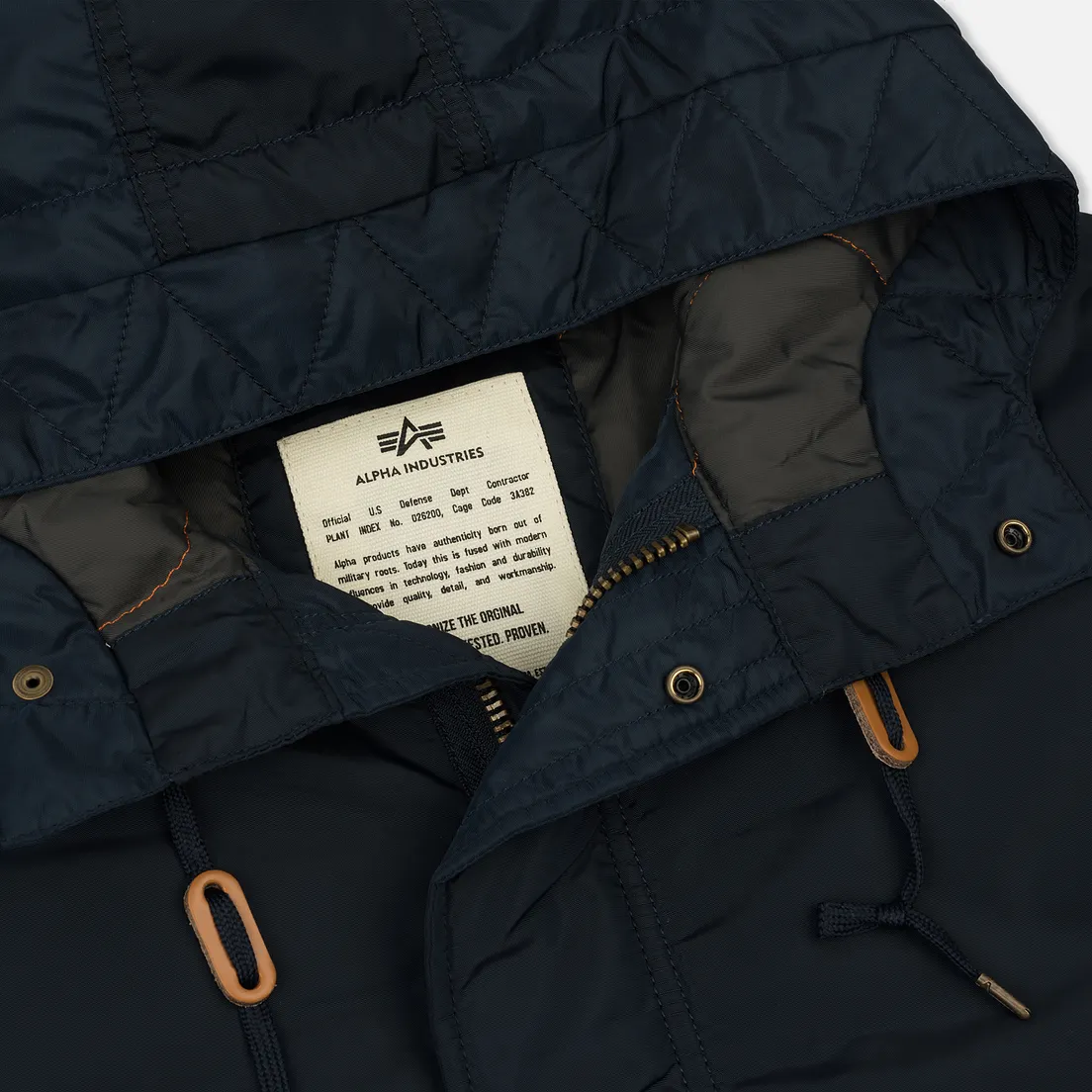 Alpha Industries Мужская куртка парка Hooded Fishtail CW TT