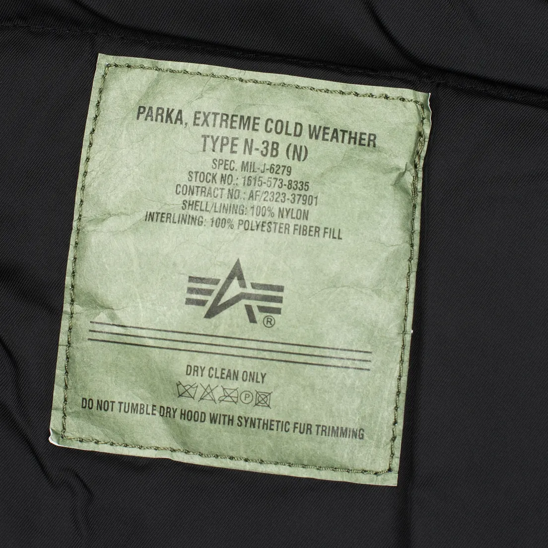 Alpha Industries Мужская куртка парка N-3B