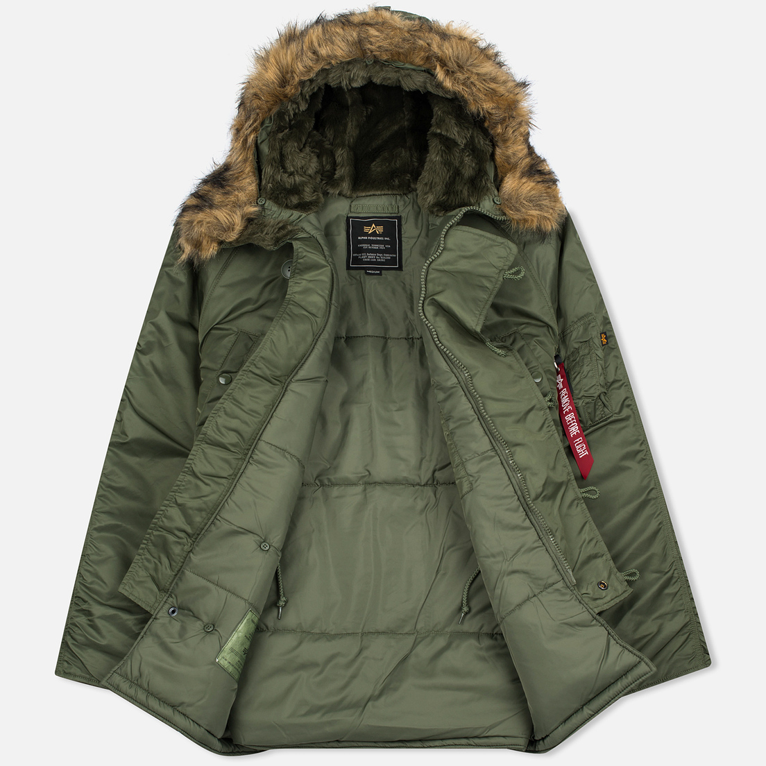 Alpha Industries Мужская куртка парка N-3B