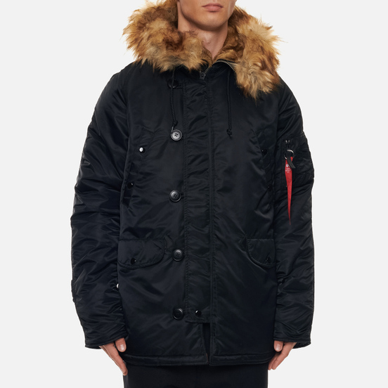 Мужская куртка парка Alpha Industries N3B VF 59 Black