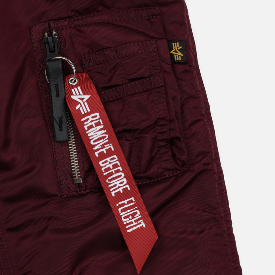 Мужская куртка парка Alpha Industries N3B VF 59 Wine Red