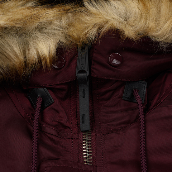 Мужская куртка парка Alpha Industries N3B VF 59 Wine Red