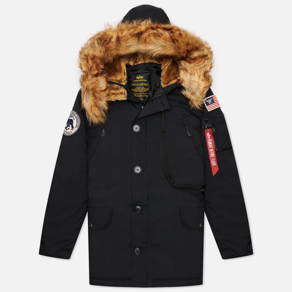 Alpha Industries Мужская куртка парка Polar