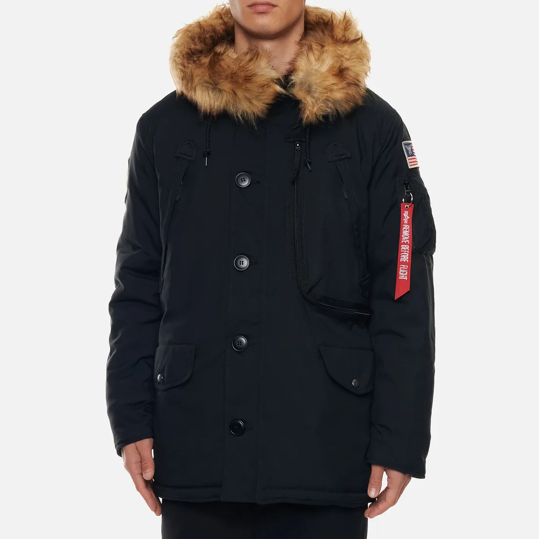 Alpha Industries Мужская куртка парка Polar