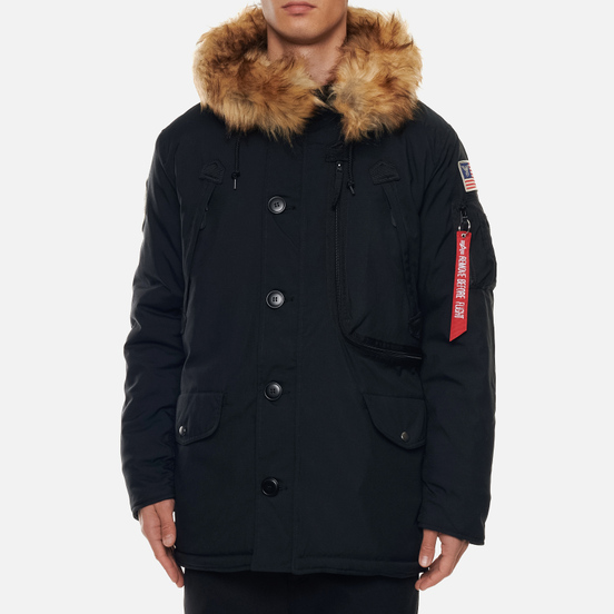 Мужская куртка парка Alpha Industries Polar Black