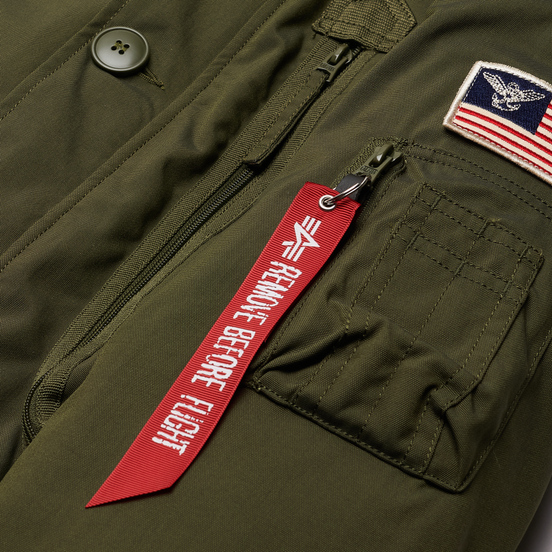 Мужская куртка парка Alpha Industries Polar Dark Green