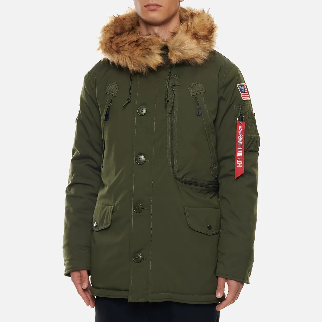 Alpha Industries Мужская куртка парка Polar
