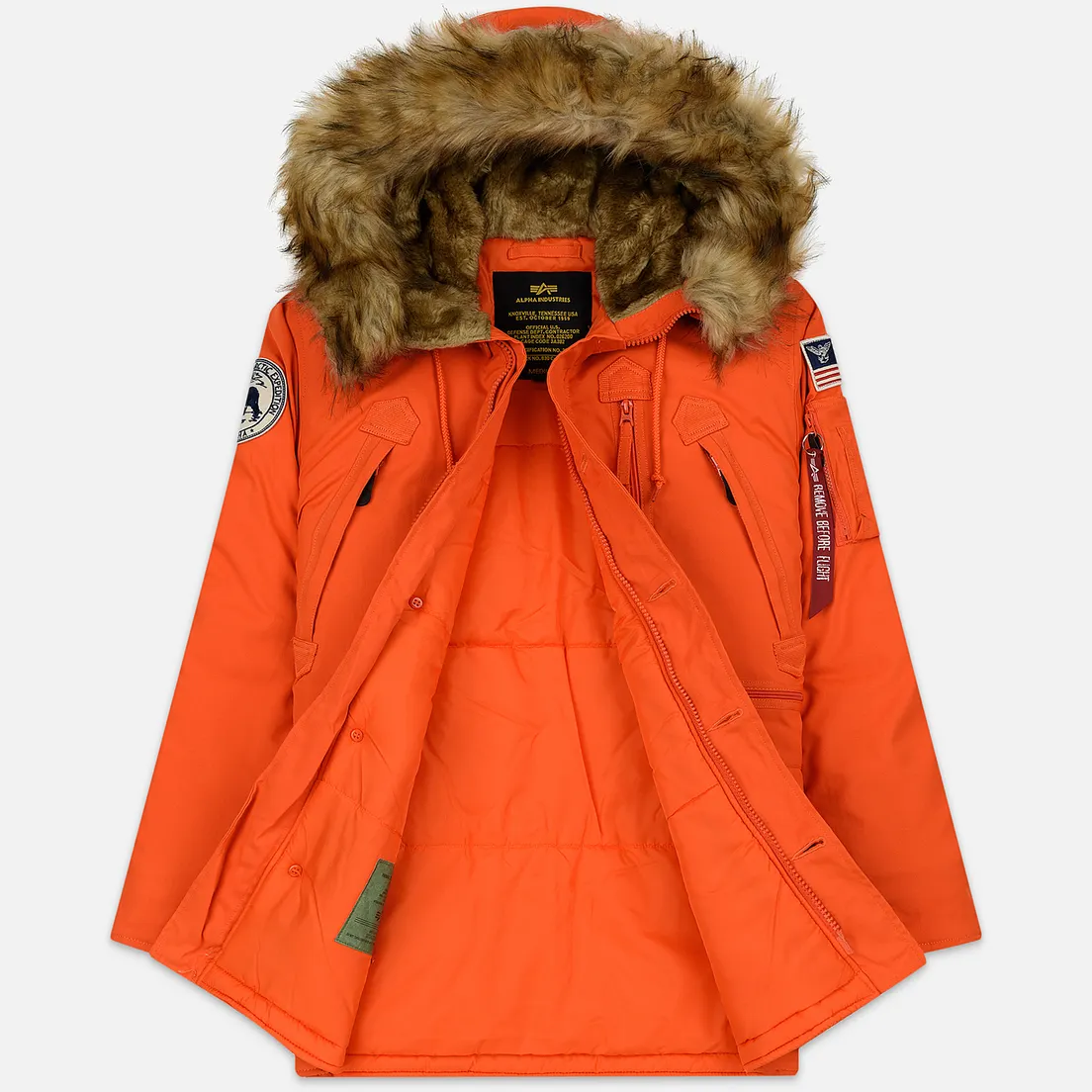 Alpha Industries Мужская куртка парка Polar