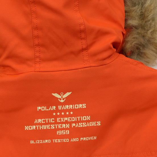 Мужская куртка парка Alpha Industries Polar Flame Orange