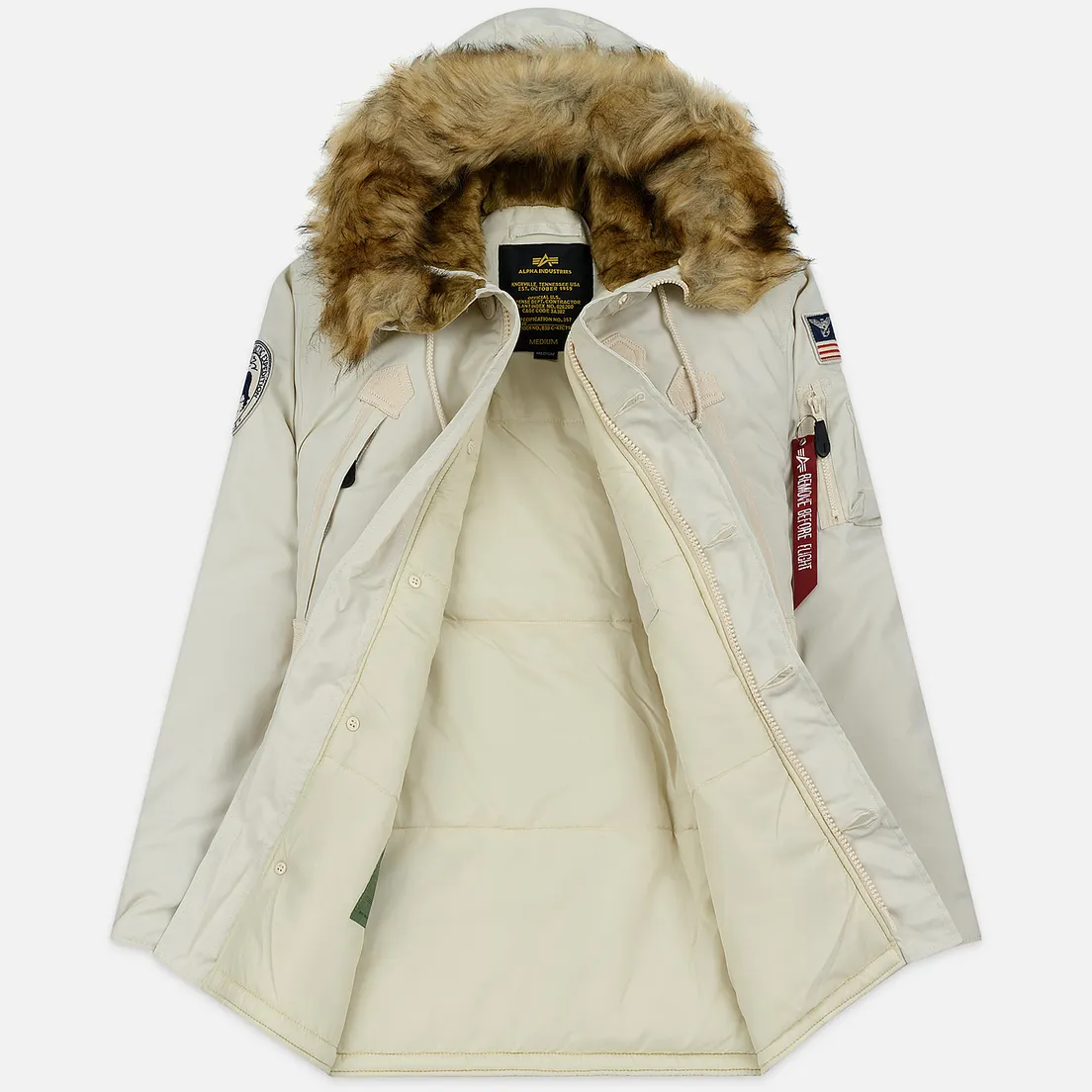 Alpha Industries Мужская куртка парка Polar