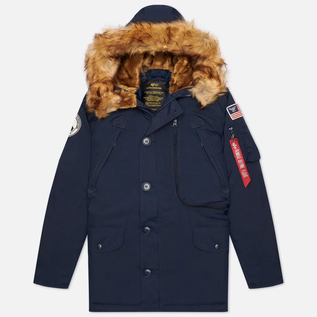 Alpha Industries Мужская куртка парка Polar