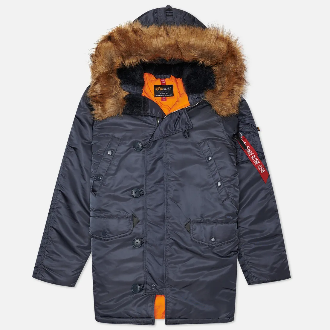 Alpha Industries Мужская куртка парка N-3B Slim Fit