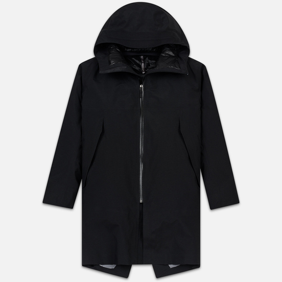 Мужская куртка парка Arcteryx Veilance Monitor Down Gore-Tex Pro 3L Black