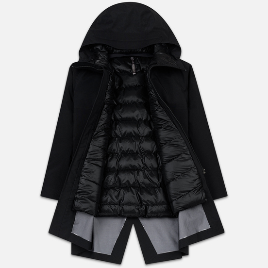 Мужская куртка парка Arcteryx Veilance Monitor Down Gore-Tex Pro 3L Black