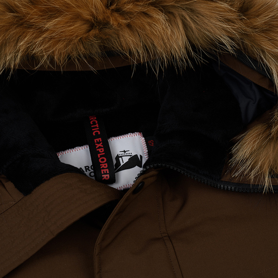 Мужская куртка парка Arctic Explorer Chill Cacao