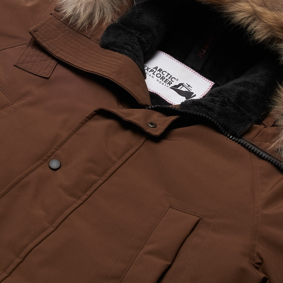 Мужская куртка парка Arctic Explorer Chill Cacao