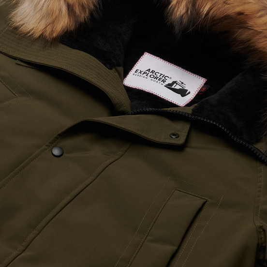 Мужская куртка парка Arctic Explorer Chill Khaki