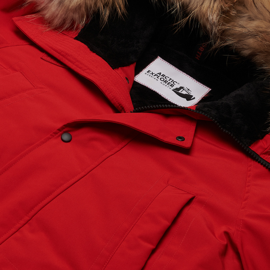 Мужская куртка парка Arctic Explorer Chill Red