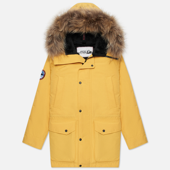 Мужская куртка парка Arctic Explorer Chill Yellow